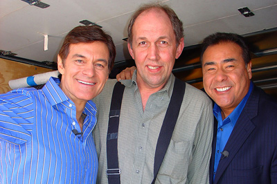 Dr. Oz, John Quinones and Jim Anderson